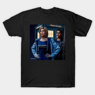 13th doctor / thasmin power couple T-Shirt